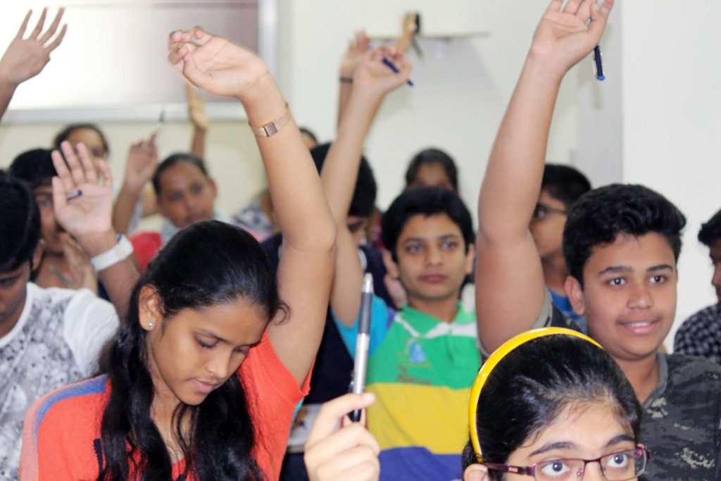 Students activities in target 1 academy