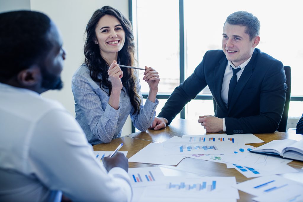 "Office staff working in a professional environment at Target 1 Academy."